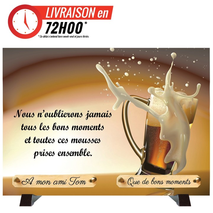 Plaque funéraire Les Bons Moments | Artis