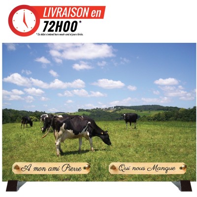 Plaque funéraire La Campagne | Artis
