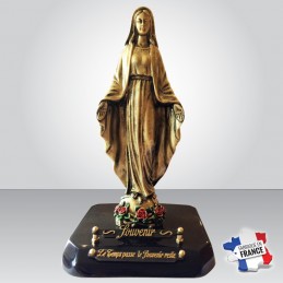 Vierge Bronze sur Socle