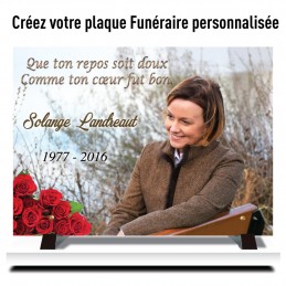 Plaque Funéraire...