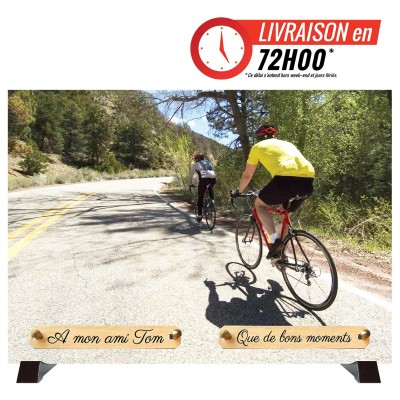Plaque funéraire Cycliste | Artis