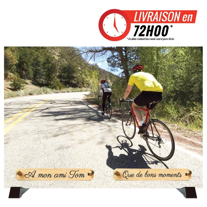 Plaque funéraire Cycliste | Artis