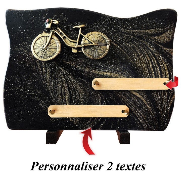 Plaque funéraire Vélo | Artis