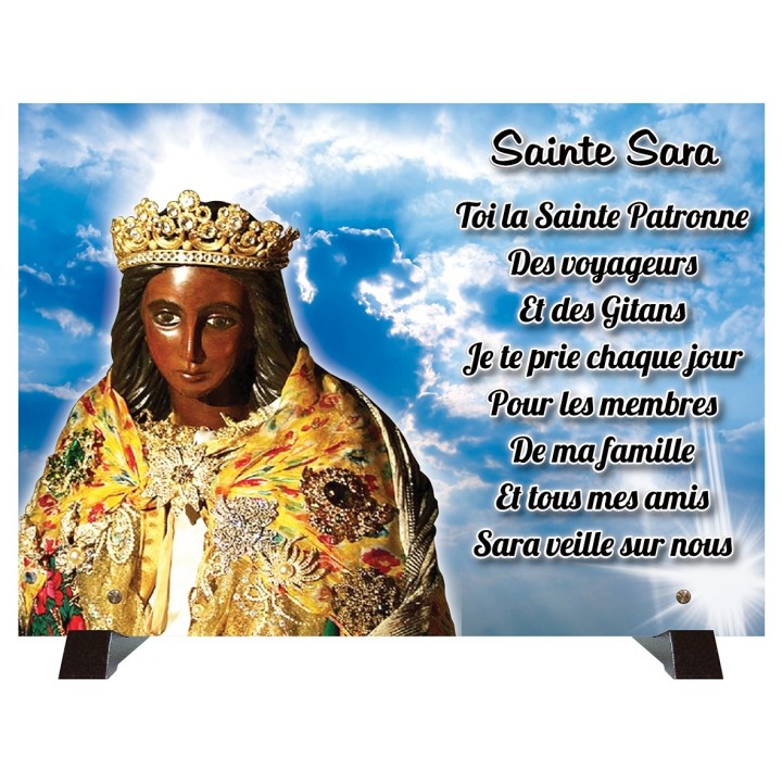 Plaque funéraire Sainte Sara | Artis