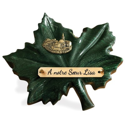 Plaque funéraire Feuille | Artis