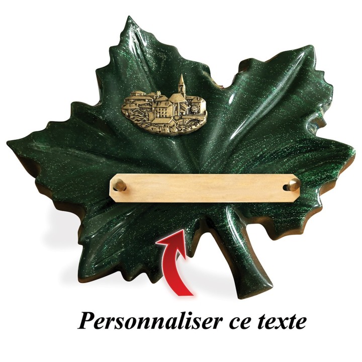 Plaque funéraire Feuille | Artis