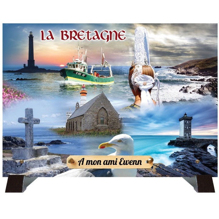 Plaque funéraire La Bretagne | Artis