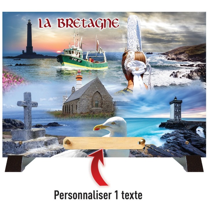 Plaque funéraire La Bretagne | Artis