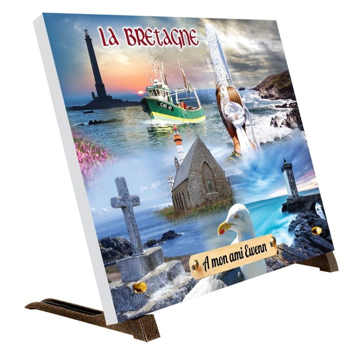 Plaque funéraire La Bretagne | Artis