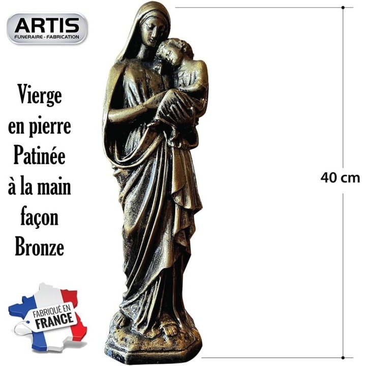 Statue La vierge à l'enfant | Artis