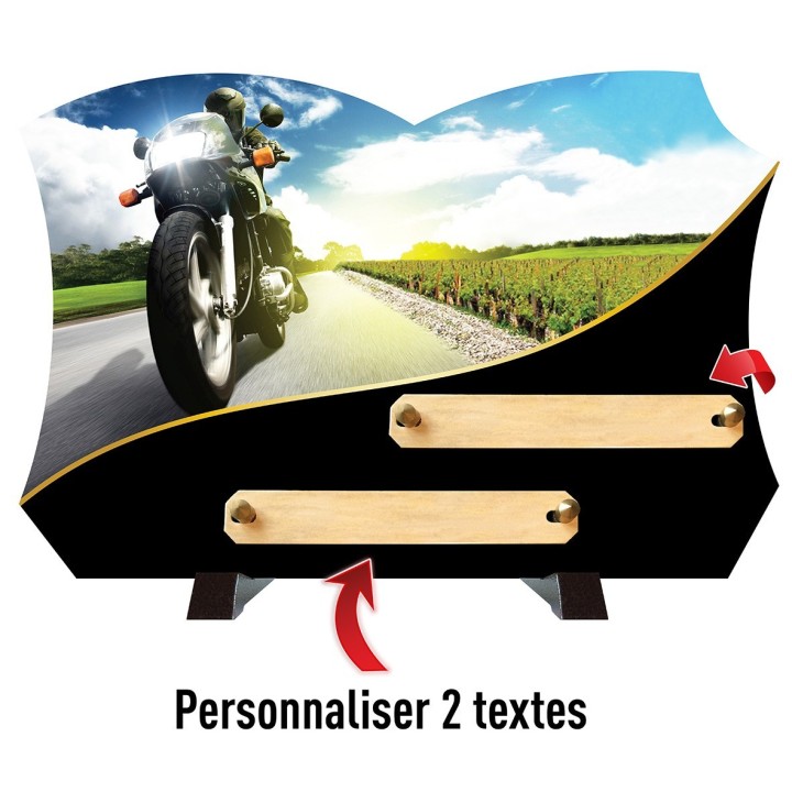 Plaque funéraire Motard | Artis