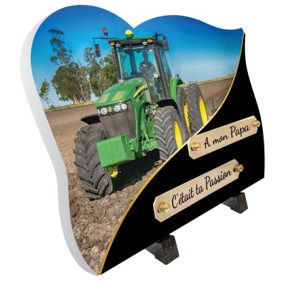 Plaque funéraire Agriculteur 30 × 20 cm | Artis