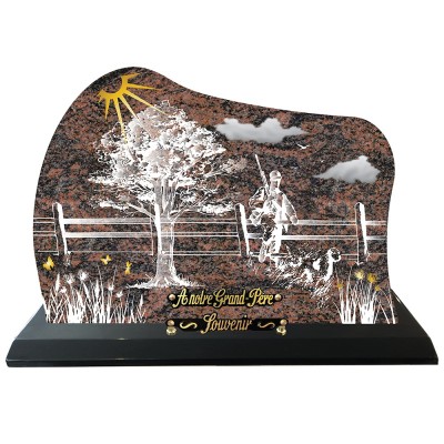 Compogranit Prestige Chasseur pieds | Artis Funéraire