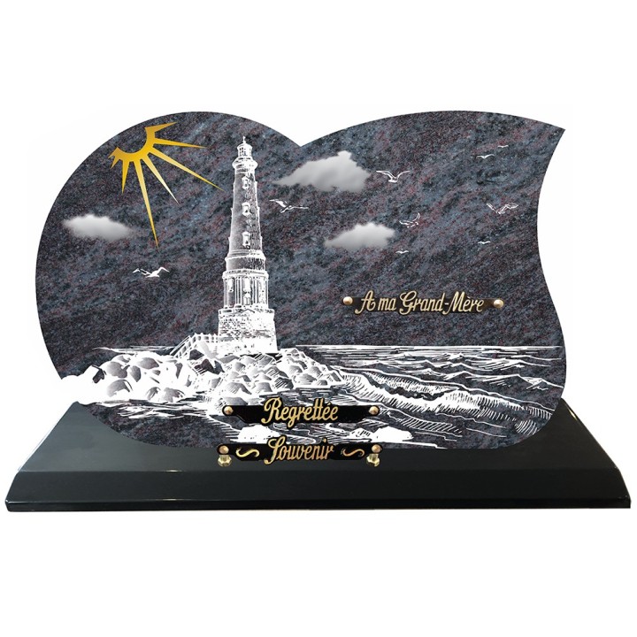 Compogranit Prestige Phare socle | Artis Funéraire