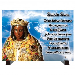 Plaque Funéraire  "Sainte...