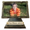 Plaque funéraire avec cadre photo