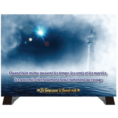 Plaque funéraire La Mer | Artis