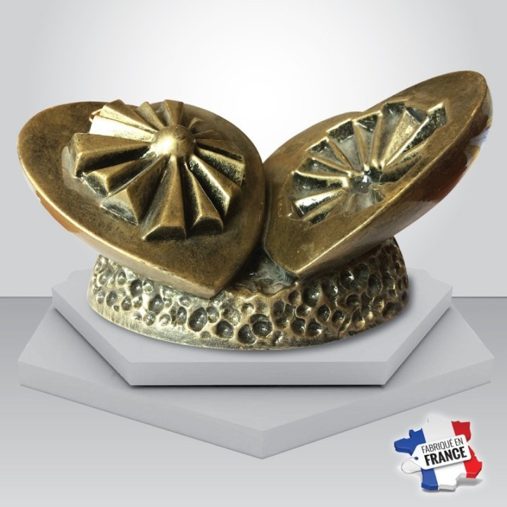 Bronze cœur ouvert | Artis