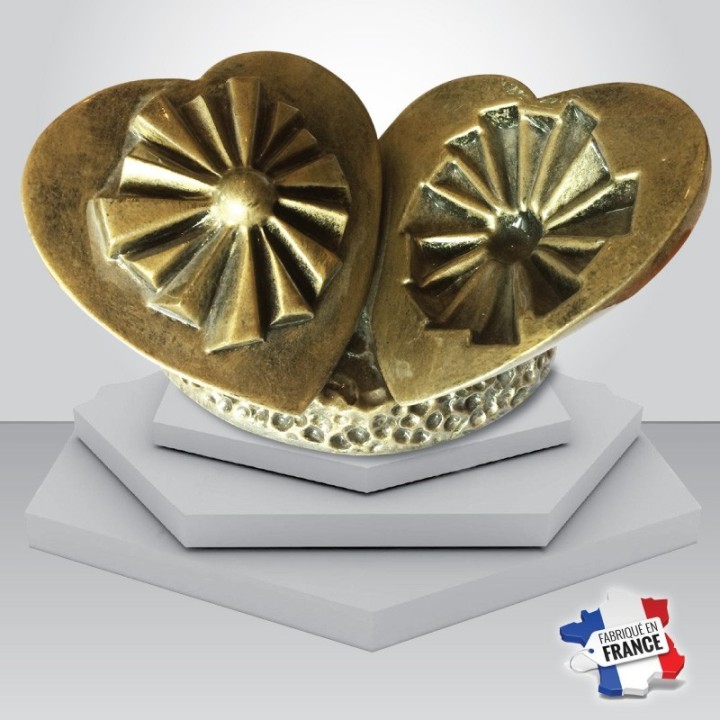 Bronze cœur ouvert | Artis