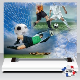 Plaque Funéraire "FOOTBALL"