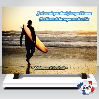 Plaque funéraire Surf | Artis
