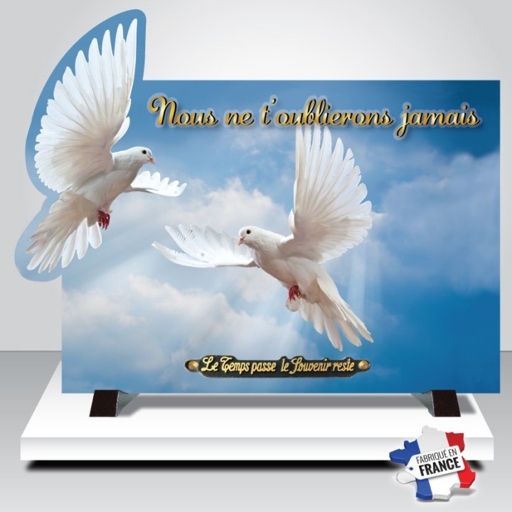 Plaque funéraire 2 Colombes | Artis