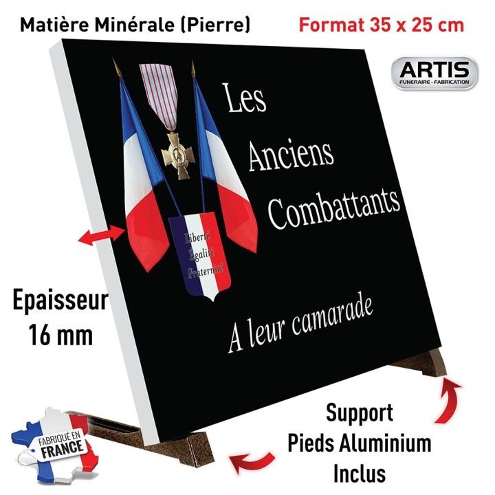 Plaque funéraire Commémorative | Artis