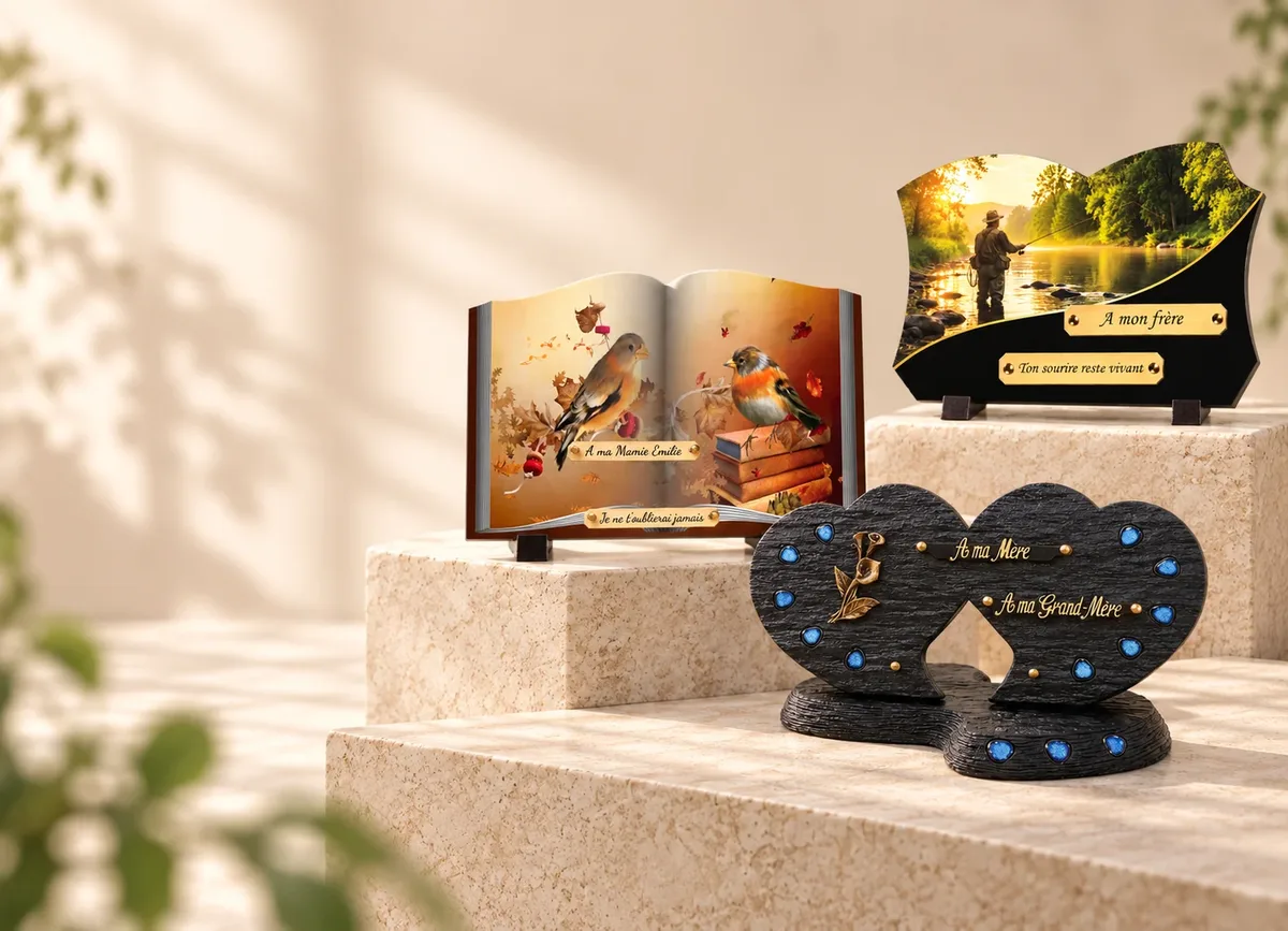 Sélection de plaques funéraires Artis
